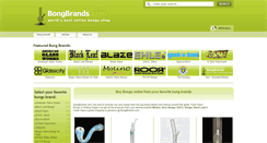 Desktop Screenshot of bongbrands.com